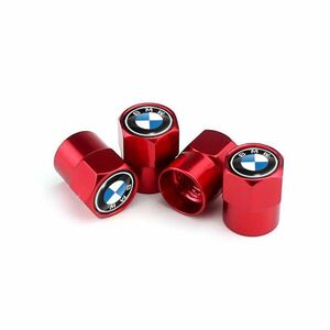 赤BMWエアバルブキャップ