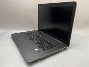 ★1円スタート★動作良好 HP ZBOOK 17 G3 Xeon E3-1535M 32GB SSD新品256GB Win10 Pro 保証付き★NVIDIA Quadro M4000M 搭載