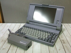 【98ノート】NEC PC-9801NC 起動OK 表示× ACアダプタ付（電源ケーブル欠品）