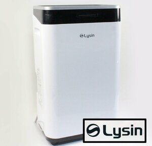 [動作OK] Lysin ライシン 除湿機 LS-QJ01A コンプレッサー式 衣類乾燥 省エネ マイナスイオン タッチ式 キャスター付き 2023年製