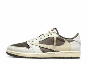 Travis Scott Nike Air Jordan 1 Low OG SP "Reverse Mocha/Sail and Ridgerock" 26cm DM7866-162