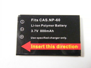 ◎ 富士フィルム FUJIFILM NP-60 互換バッテリー FinePix 50i、F401、F410、F601、M603
