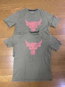 UNDER ARMOUR プロジェクトロック ブラフマ ブル ショートスリーブTシャツ