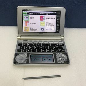 TK1984 カシオ 電子辞書 XD-N6500 EX-word 通電確認済　現状品