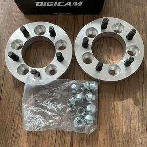 ☆DIGICAM ワイドトレッドスペーサー 25mm PCD 100 5H P1.5 ハブ径φ73mm 仮合わせ程度 プリウス CT200ｈ カローラ ウイッシュ☆