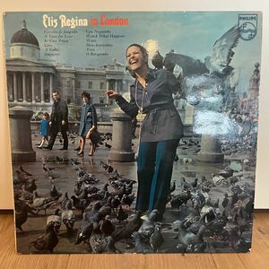 UKオリジナル　パテントスリーブ付　マト112/111 両面深溝　elis regina in london エリスレジーナインロンドン　 LP レコード　phillps