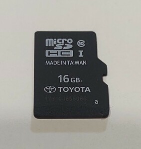 トヨタ純正ナビ NSZA-X64T 2018秋 地図データ microSD SDカード