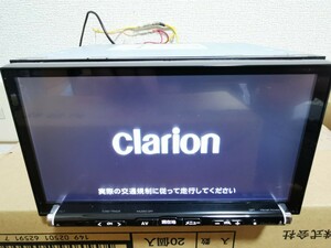 クラリオン Clarion NX616 CD DVD フルセグ Bluetooth SD USB 2016年地図