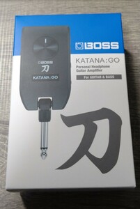 Boss KATANA GO ヘッドフォンアンプ　ボス　カタナGO 未使用・新品・未開封品