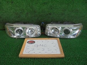 3EV6067 AF2)) GMCユーコン 2代目 01y〜05y デナリXL 純正 ヘッドライト左右セット　LED　HU640-HL