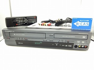 ●少傷美品●オーバーホール済●ビデオ⇔DVDかんたんダビング●DXアンテナ●DXR160V●地デジ搭載ビデオ一体型DVDレコーダー●付属品一式付