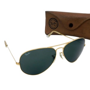 1円 ■ 美品 レイバン サングラス 62□14 ゴールド系 アビエーター ボシュロムメタル ヴィンテージ Ray Ban ■E.Bil.oT-22