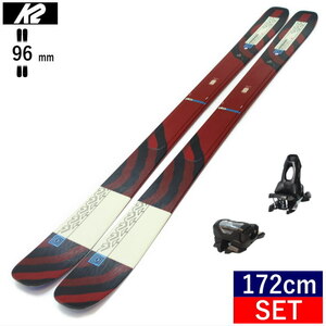 ケーツー K2 MINDBENDER 96C W+ATTACK 11 GW スキー＋ビンディングセット オールラウンド カービング [172cm/96mm幅] 23-24