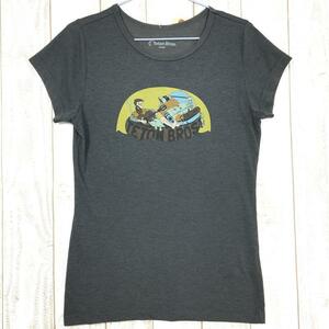 WOMENs L ティートンブロス トリップ ティー TRIP TEE ショートスリーブ Tシャツ TETON BROS TB171-60W チャコ