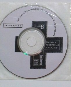 Sound & Recording Magazine 1995年8月号 CDのみ 中古