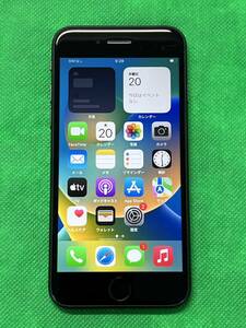 中古 SIMフリー iPhone SE 第2世代 256GB MXVT2J/A ブラック　一括〇