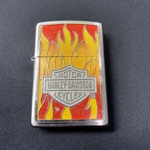 ★大阪/店舗受け取り可★ZIPPO ジッポー HARLEY DAVIDSON ハーレーダビッドソン ライター 2005年 レトロ コレクション★