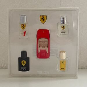 B4D631◆ フェラーリ Ferrari フェラーリ ミニチュアコレクション オーデトワレ EDT 香水 4ml×4 合計４本セット