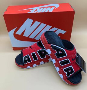 ☆未使用品☆NIKE ナイキ AIR MORE UPTEMPO SLIDE サイズ:29cm FJ6036 600 エア モアアップテンポ サンダル [76-0425-O1]