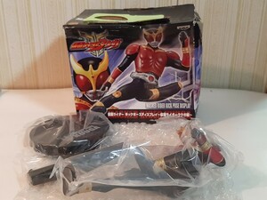 仮面ライダークウガ　キックポーズディスプレイ　フィギュア　バンプレスト　ビニール未開封　箱ダメージあり