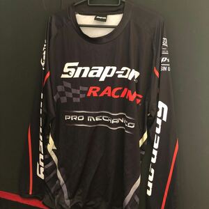 スナップオン　限定　モトクロス　ジャージ　サイズL 新品　Snap-on Racing ロングTシャツ
