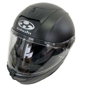 【美品】 OGK Kabuto オージーケーカブト AEROBLADE5 エアロブレード5 フルフェイスヘルメット 黒系 ブラック系 Sサイズ 8222-100