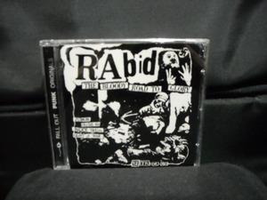 輸入盤CD/RABID/THE BLOODY ROAD TO GLORY/80年代UKハードコアパンクHARDCORE PUNK