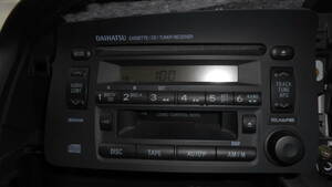 ムーヴ　L１６０S　純正　CD　カセット　オーディオ　中古部品　４WD　L１５０S