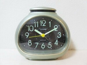 ●一円スタート●CITIZEN　目覚まし時計　4RA421/ad-K-46-5163-.22/シチズン/時計/置き時計/おすすめ/コンパクト/アラーム/おしゃれ