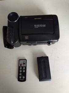 中古品です、ジャンク品、シャープ VIEWCAM VL-EL300　8mm ビデオカメラ　壊れています。