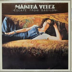 カナダ盤オリジLP！Bob Marley＆Lee Perry制作！Martha Velez / Escape From Babylon 1976年 Sire 9147-7515 The Wailers Upsetters Reggae
