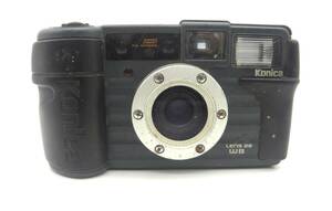 Konica コニカ LENZ 28 WB 現場監督 フィルムカメラ カメラ　通電確認OK　■6647