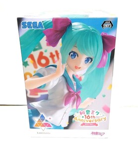 初音ミク Luminasta 16th anniversary フィギュア KEI ver. 非売品 プライズ景品