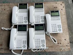 ビジネスフォン NEC DT500Series DTK-12D-1D （WH）TEL 5台まとめ売り