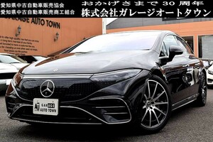 リアエンターテイメント付 新車デモカー 新車保証有 メルセデスベンツ EQS450プラス AMGラインパッケージ オプシディアンブラック