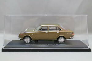 アシェット／ノレブ 国産名車コレクション トヨペット コロナ マーク2 RT62（1968）Norev Toyopet Corona Mark2　1/43スケール