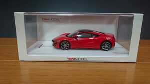 ＴＳＭモデル ＴＳＭ１６４３８９ ホンダ ＮＳＸ ２０１７ レッド 京商 １／４３スケール