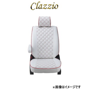 クラッツィオ シートカバー キルティングタイプ(ホワイト×レッドステッチ)スカイライン V36/NV36/PV36/KV36 EN-0596 Clazzio