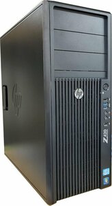 ●[水冷仕様] タワー型WS HP Z420 Workstation (8コア Xeon E5-2680 2.7GHz/64GB/SSD 256GB+2TB/GeForce GTX790 3GB/Windows10 Pro)