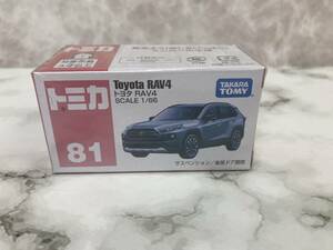【未使用】タカラトミー トミカ No.81 トヨタ RAV4　【未開封】 ミニカー