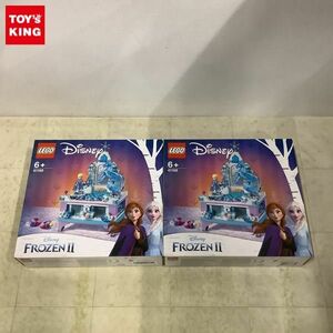 1円〜 未開封 レゴ ディズニープリンセス 41168 アナと雪の女王2 エルサのジュエリーボックス 2点