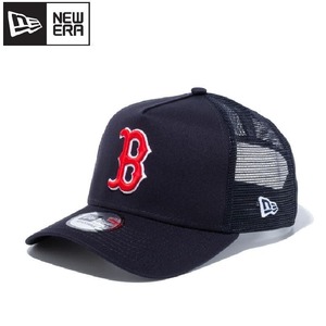 NEWERA ニューエラ 9FORTY ボストン レッドソックス B MLB メッシュ キャップ CAP 帽子 ベースボール 野球 ユニセックス 紺 ネイビー