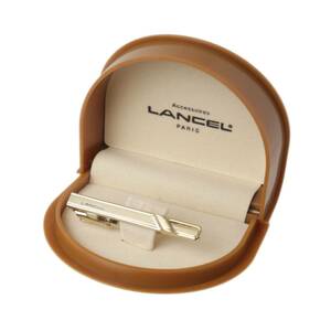 LANCEL ランセル タイピン ゴールド 箱(ハゲ等の痛みあり) 50×6(mm) 重量約6.4g NT Bランク