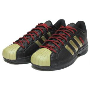 ☆adidas Pro Model 2G Low Chinese New Year 黒/金/赤 27.5cm アディダス プロモデル 2G ロー バスケットシューズ FX7101