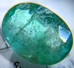 大粒 天然エメラルド 5.125ct ソーティング付き ルース 緑柱石 jewelry emerald ベリル ジュエリー 裸石 宝石 