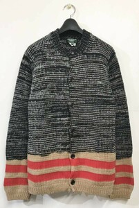 COMME des GARCONS HOMME PLUS EVER GREEN コムデギャルソンオムプリュスエバーグリーン 製品染め カーディガン S JUNYAWATANABEPLAYSHIRT