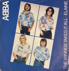 ABBA The Winner Takes It All / Elaine UK盤