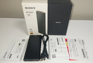 SONY NW-ZX300 64GB DAP DIGITAL MUSIC PLAYER WALKMAN ウォークマン 付属品付き