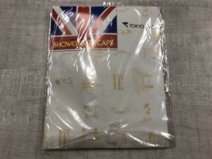 TOKYO GAS 東京ガス SHOWER BATH CAPS 英国トラッド シャワーバスキャップ レディース 色違い2点セット ピンク/青