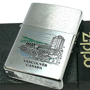 ZIPPO ライター カナダ製 1998年製 バンクーバー ビンテージ オンタリオ製 廃盤 レアジッポ 珍しい ヴィンテージ 絶版 未使用品